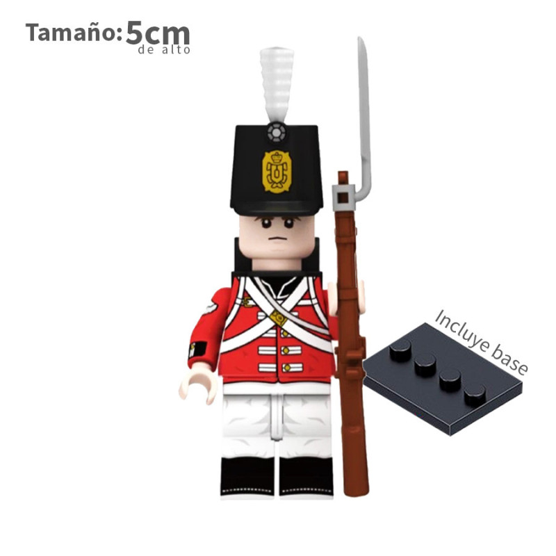 Fusilero británico - Soldados - Minifigura