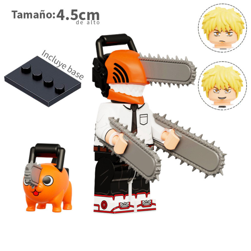 Chainsaw Man y Pochita - Chainsaw Man  - Minifigura