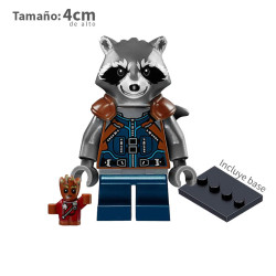 Rocket - Guardianes de las Galaxias - Marvel - Minifigura