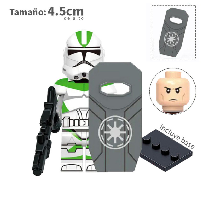 442th Clone Trooper - Star Wars - Minifigura