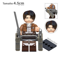 Levi Ackerman - Shingeki No Kyojin - Minifigura