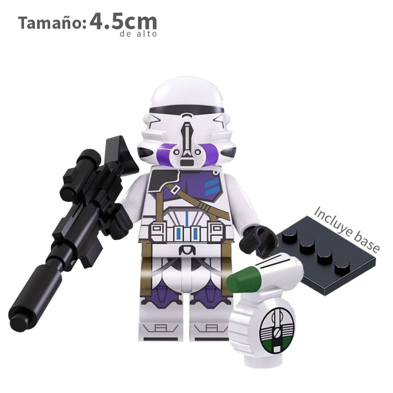 187th Legion Clone  trooper v2 - Star Wars - Minifigura