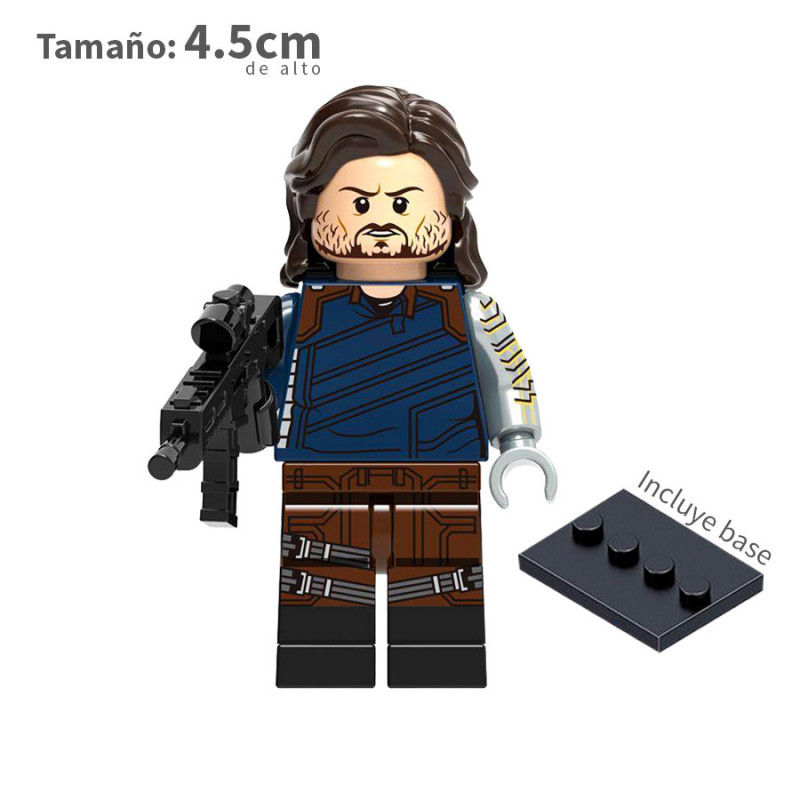 Bucky v2 - Soldado del invierno - Marvel -  Minifigura