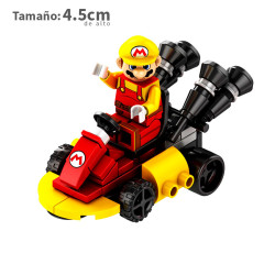 Mario Maker Kart - Mario Bros  - Minifigura