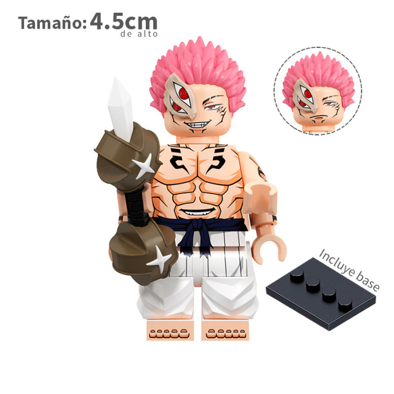 Ryomen Sukuna v2 - jujutsu kaisen - Minifigura