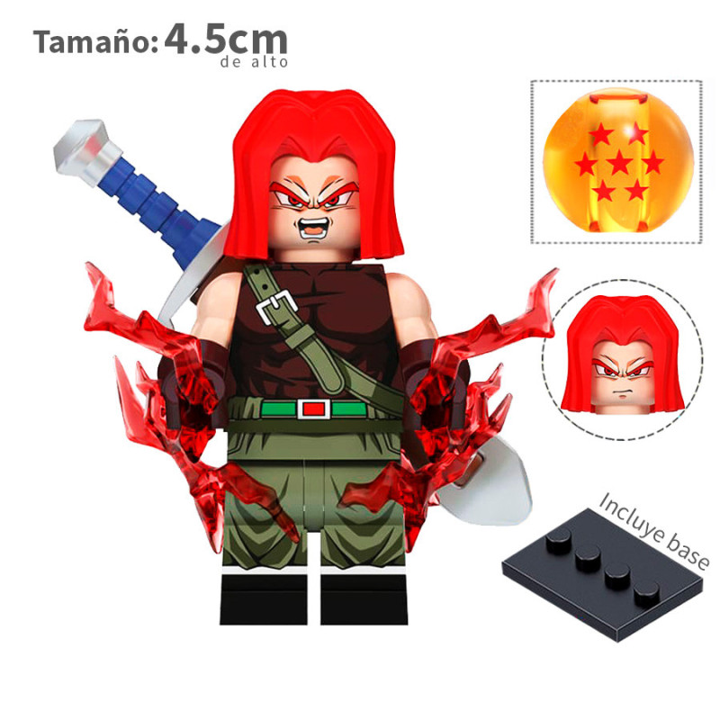 Trunks Xeno Super Saiyajin Dios - Dragon Ball - Minifigura