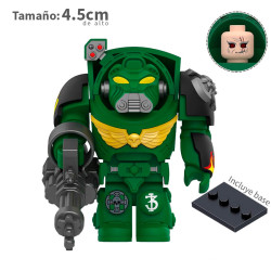 Servoarmadura modo ataque - Salamanders - Warhammer - Minifigura