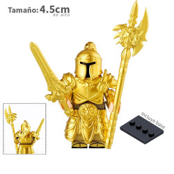 Stormwind City Guard dorado - Warcraft - Minifigura