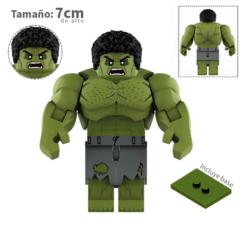 Hulk articulable v2 - Marvel  - Minifigura