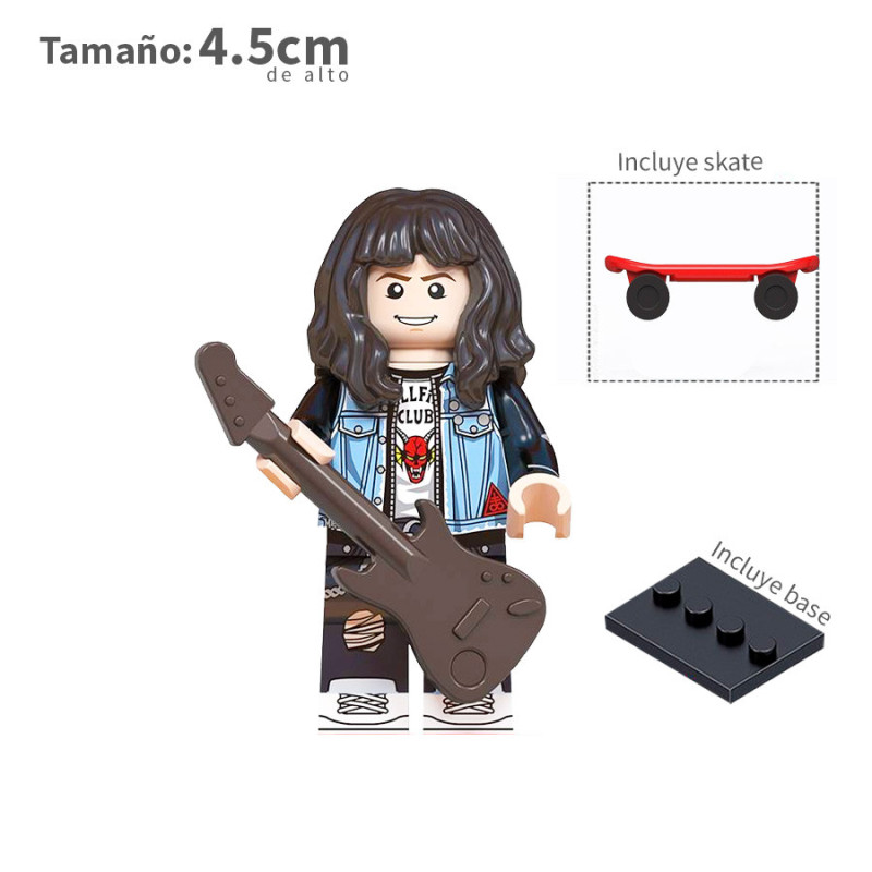 Eddie Munson - Stranger Things - Minifigura