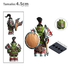 Orco verde v3 - Warcraft - Minifigura