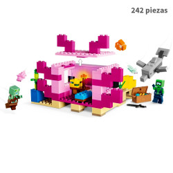 La casa ajolote - Minecraft -  242 piezas