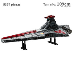 Crucero de Ataque Clase Venator de la República Star Wars 5374 Piezas