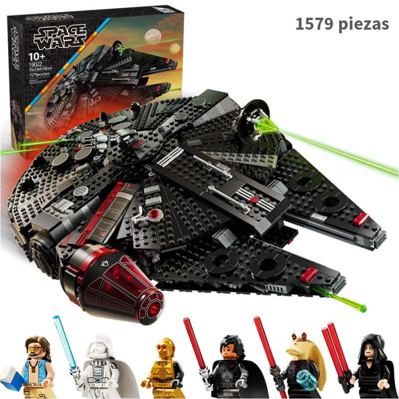 Halcon Oscuro 1579pcs Star Wars 19022 Bela