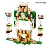 La Fortaleza del Golem de Hierro 998pcs Minecraft 31250 Bela