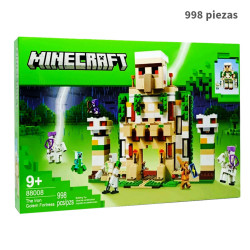 La Fortaleza del Golem de Hierro 998pcs Minecraft 31250 Bela