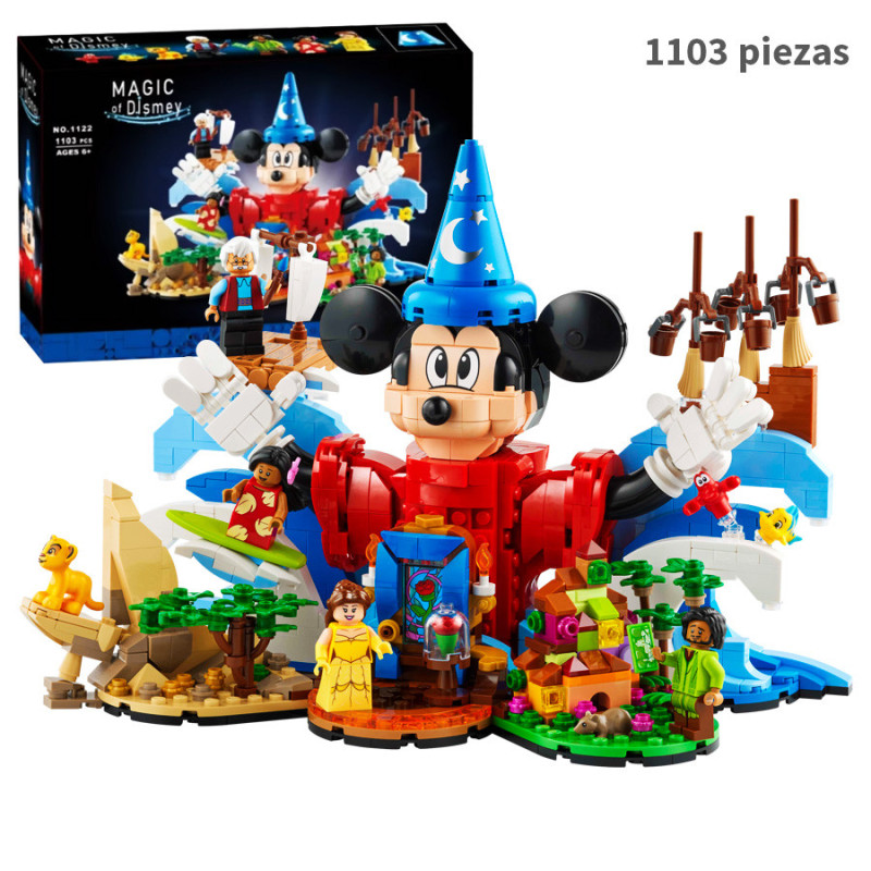 Magia de Disney 1103pcs Disney 1122 Bela