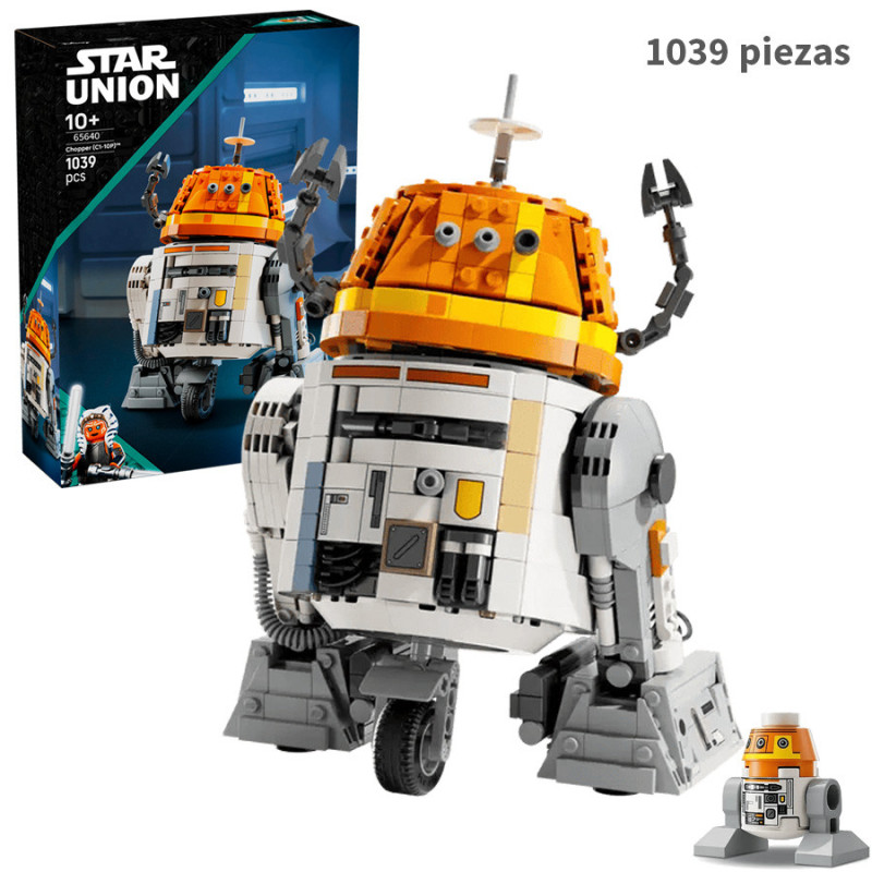 Chopper Droide Astromecánico C1-10P 1039pcs Star Wars 65640 Bela