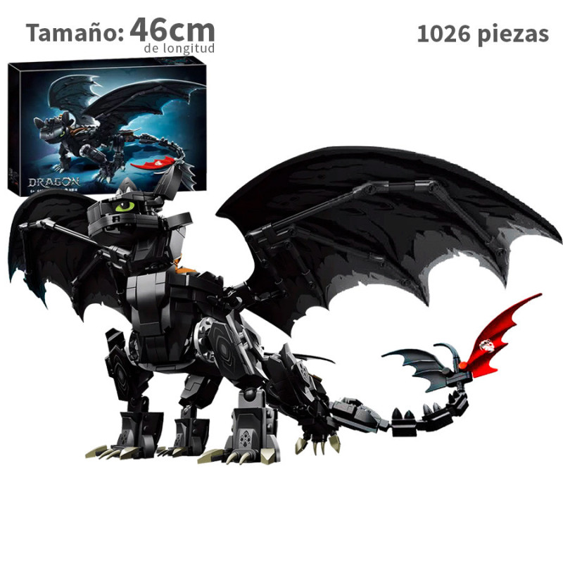 Chimuelo Dragon 1026pcs Dragon Chimuelo 10302 Lepin