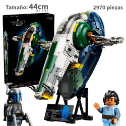 Nave Estelar Clase Firespray de Jango Fett 2970pcs Star Wars 66634 Bela