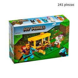 El Establo de los Caballos 241pcs Minecraft 91171 Bela