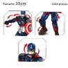 Capitan America Figura1048pcsMarvel6018Tuolejimu