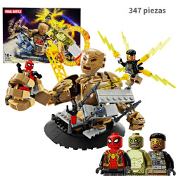 Spiderman vs Sandman Batalla Final 347pcs Marvel 70107 Marvel