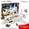 Stark Jet Plane and Spider Man -Marvel - 528 piezas