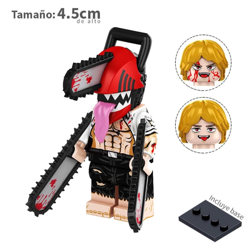 Chainsaw Man con Sangre y ropa rota - Chainsaw Man - Minifigura