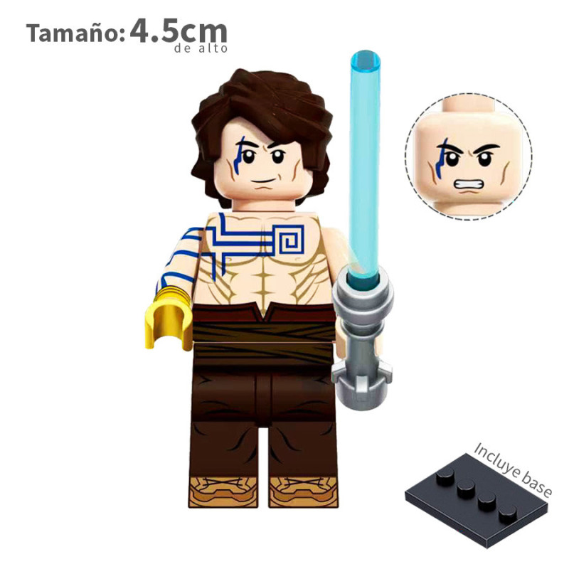 Anakin Skywalker tatuajes azules - Star Wars  - Minifigura
