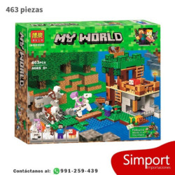 Ataque Ejército Esqueleto - Minecraft - 463 Piezas