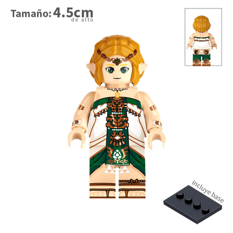 Zelda v2 - Zelda - Nintendo - Minifigura
