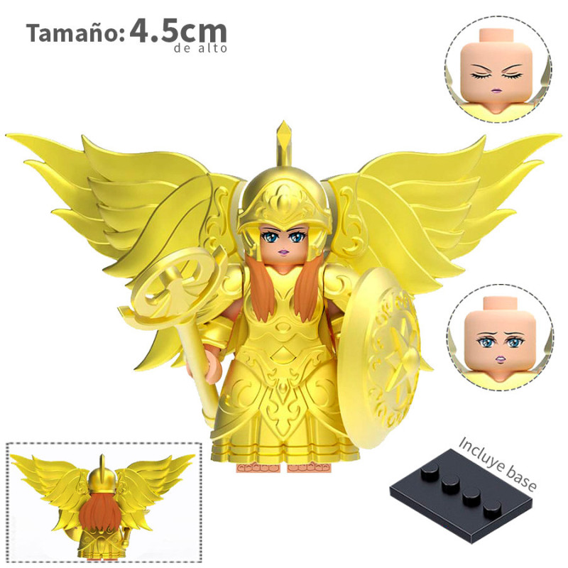 Athena con armadura del manga v4 - Caballeros del Zodiaco - Minifigura