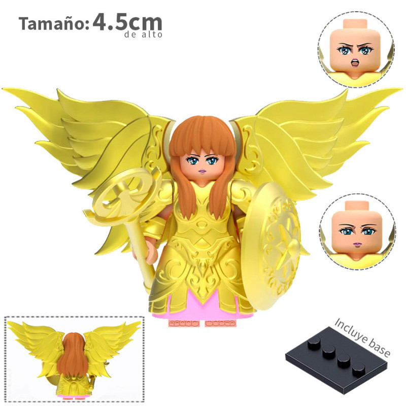 Athena con armadura del manga v2 - Caballeros del Zodiaco - Minifigura