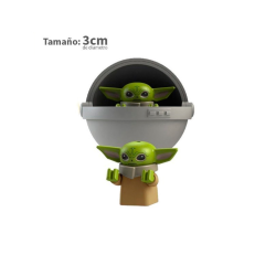 Grogu con cuna (Baby Yoda) - Star Wars - Minifigura