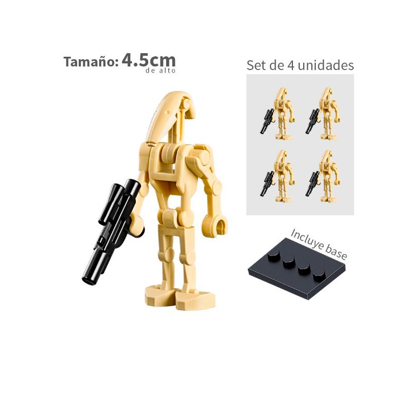 Droide Batalla - Star Wars - Minifigura