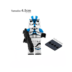 Clone Trooper - 501st legion - Star Wars - Minifigura