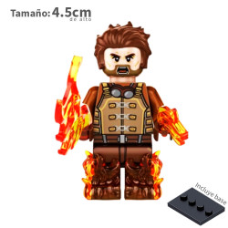 Pyro - Marvel  - Minifigura