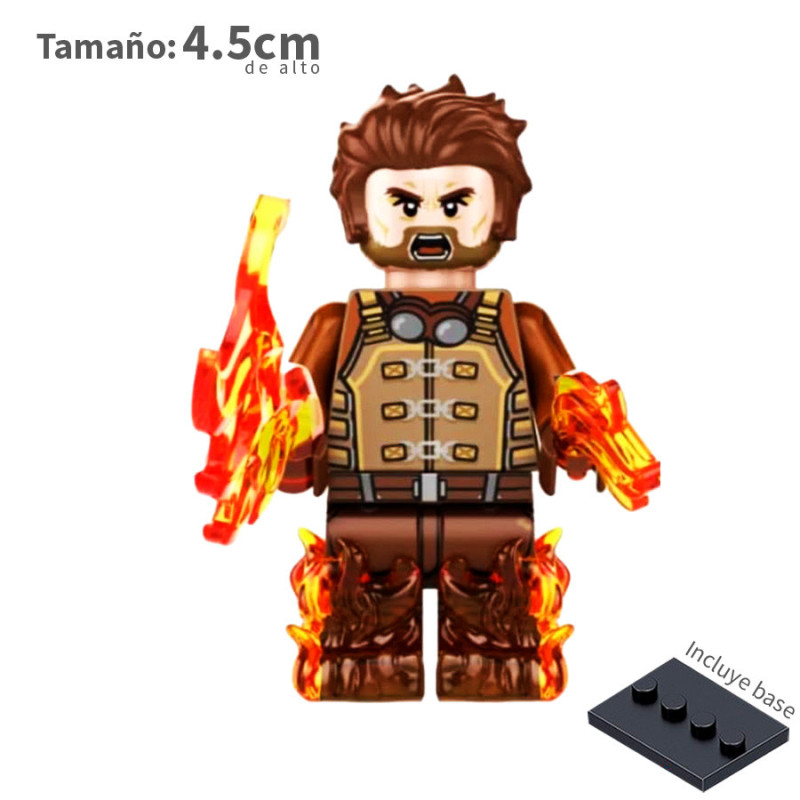 Pyro - Marvel  - Minifigura