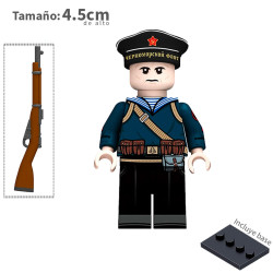 Infantería de Marina Soviética - WWII - Soldados - Minifigura
