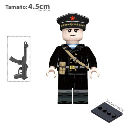 Infantería de Marina Soviética v2 - WWII - Soldados - Minifigura