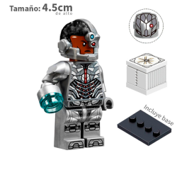 Cyborg - Dc Comics - Minifigura