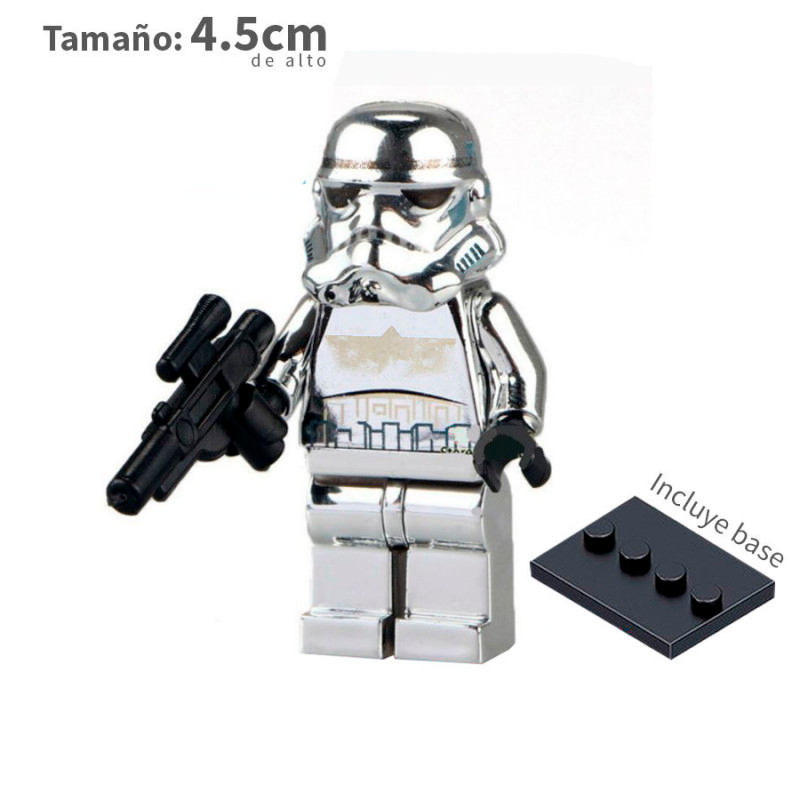 Stormtrooper Cromado - Star Wars - Minifigura