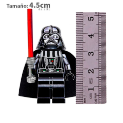 Darth Vader Cromado - Star Wars - Minifigura