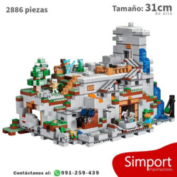 Mina en la montaña  - Minecraft - 2886 piezas