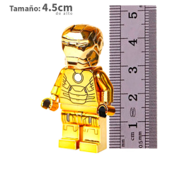 Iron Man Mark XXI cromado - Marvel - Minifigura