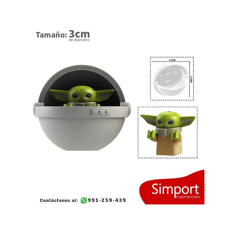 Grogu con cuna (Baby Yoda) - Star Wars - Minifigura