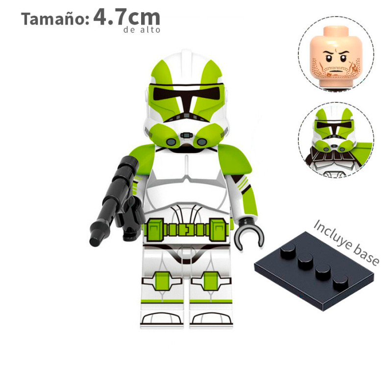 Grey Clone Trooper - Star Wars - Minifigura