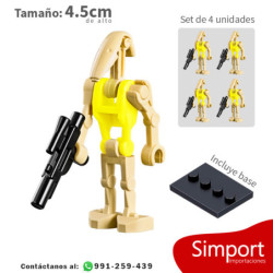 Droide Batalla Comandante - Star Wars - Minifigura