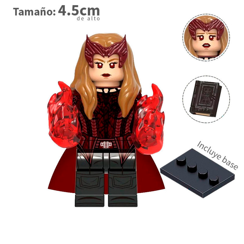 Scarlet Witch - Wanda - Marvel - Minifigura